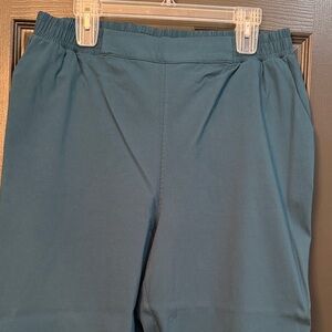 LuLaRoe Teal Lena Ankle Cropped Pants